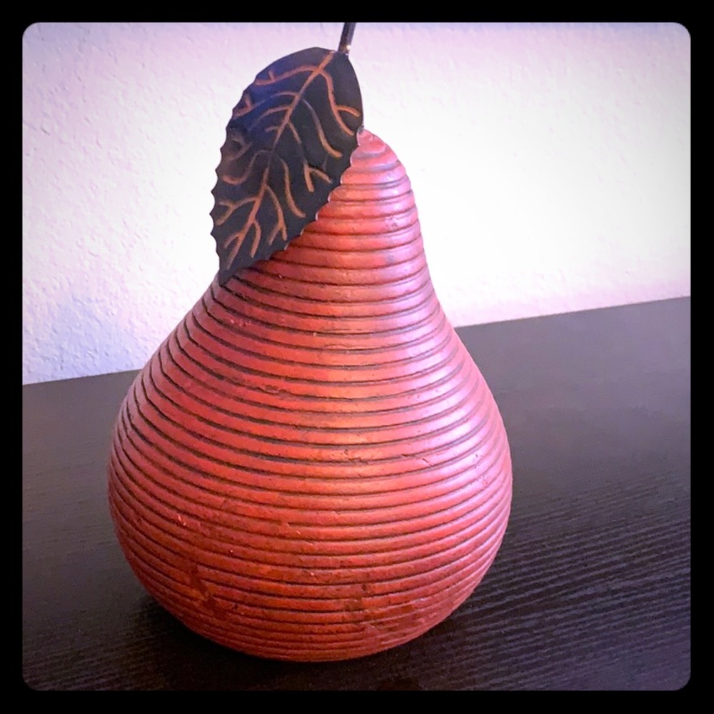 Red Pear Decoration